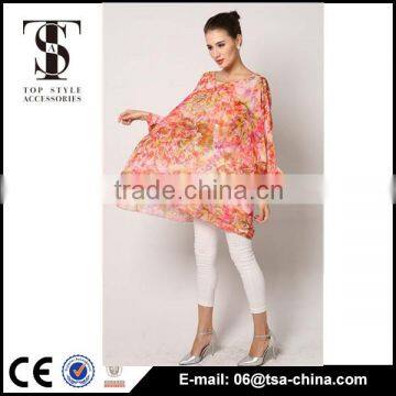 Top selling products 2016 Summer Ladies chiffon Cardigan blouse