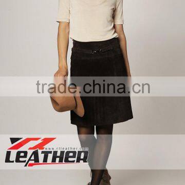 SHORT SKIRT FOR WOMAN LEATHER SKIRTS, ZIPPER DESIGN