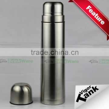 Twin Cup Metal Vacuum Flask