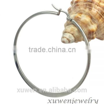 wholesale 10mm to 40mm stainless steel round earrings