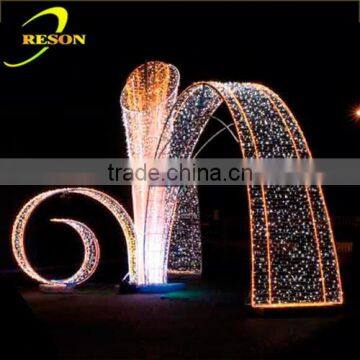 outdoor christmas christmas led street light motif