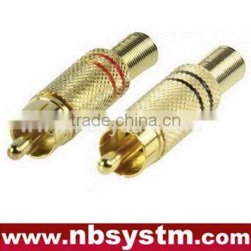 RCA jack metal with spring I.D 5.8mm