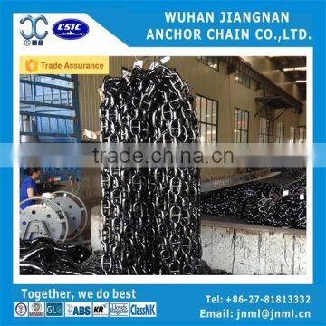 tar coated anchor chain