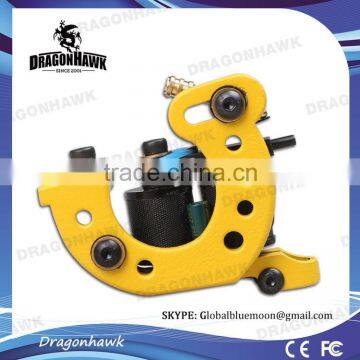Iron Handmade Tattoo Supplies Shader Machine Yellow Color