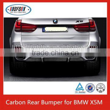 X5M rear bumper diffuser carbon fiber rear bumper for BMW X5M F15 2014