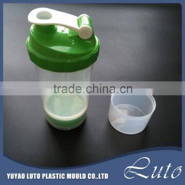 Food Grade Customized Logo Three Layer Protein Shaker Cup photo-3