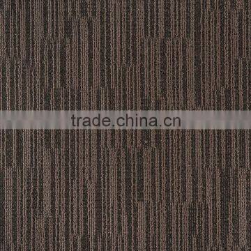 Machine Made Carpet Fabric With Pvc Back Carpet Tiles photo-4