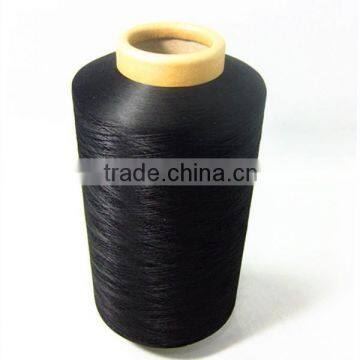 polyester high stretch filament yarn for weaving DTY 300/288 black polypropylene yarn in knitting