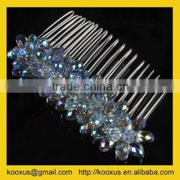 Fashion Rhinestone hair comb made in China