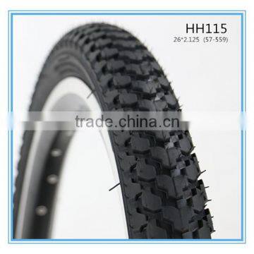 High Quality Durable Bicycle Black Tyre 24*2.125 photo-2