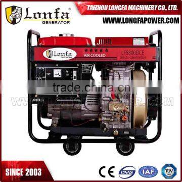 3kW 3kVA 3000 watt Portable Open Frame Diesel Generator with wheels