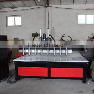 multi spindle drilling/carving machine