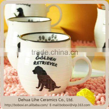 Alibaba supplier custom ceramic travel mug