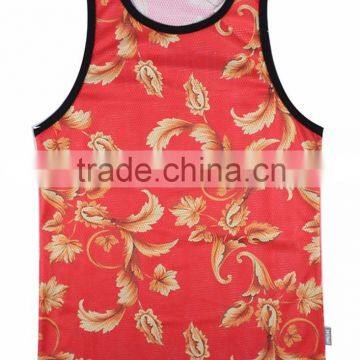 Yingzhong Garment Custom Sports Running Dri Fit Sublimated Vest Wholesale photo-5