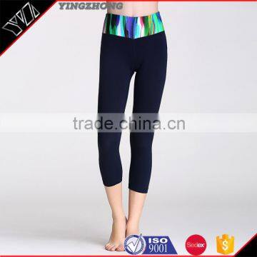 wholesales 2016 new design women clothing fitness leggings yoga pants/custom design women trousers