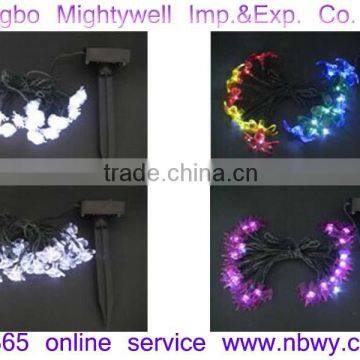 Multiple Flower Shaped LED String Light Christmas Decorative Light LIght up your life