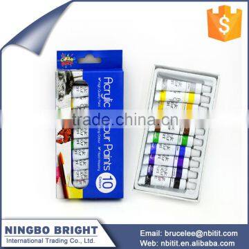 Cheap and high quality 10 Colors Acrylic Paint Set