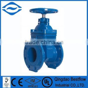 ductile iron soft seated gate valve