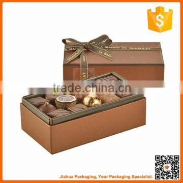 fancy homemade chocolate gift box