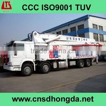 High Efficiency Low Price HDT5401THB-48/5 New Concrete Pump Truck on Sale