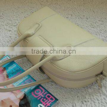 Italy Designer Brands Logo Manufacturers China Lady pu Leather Handbag photo-4