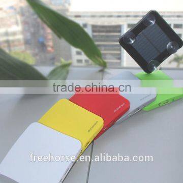 Mobile phone accessory solar battery charger solar power battery charger with sticky side