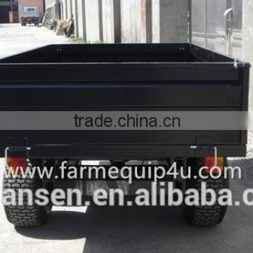 4Wheel Dump Trailer With Hydraulic Power Unit,self-dump Trailer,single Axle Trailer photo-6