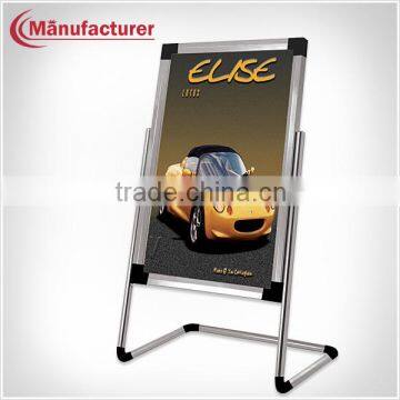 Free Outdoor Standing A4 Sign Holder/Stainless Steel Advertising Sign Stand