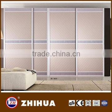 ZH new fashion bedroom wall wardrobe design