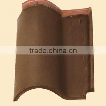 foshan terracotta red clay coffee color roof tile