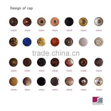 Custom jeans rivets metal button