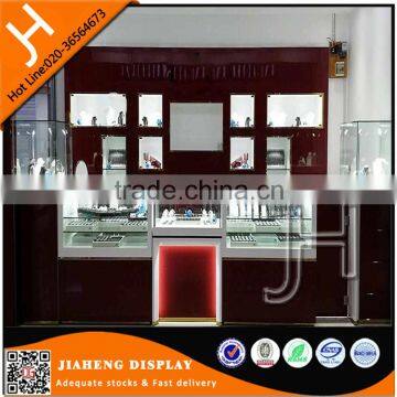 Wholesale jewelry shopping mall display kiosk showcase