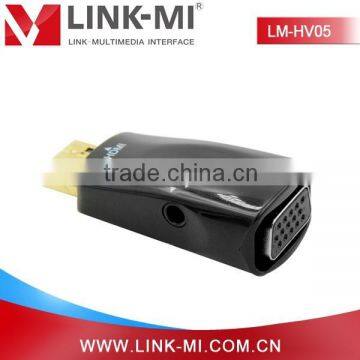 LINK-MI LM-HV05 Mini High Quality HDMI to VGA + Audio Converter photo-3
