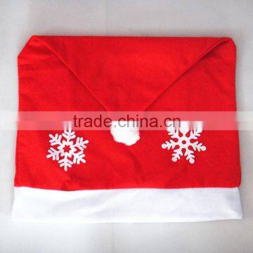 Monogrammed Santa Hat Chair Covers