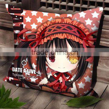 New Kurumi Tokisaki - Date a Live Anime Dakimakura Square Pillow Cover SPC02