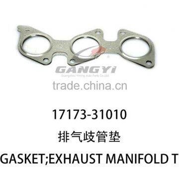 latest best selling exhaust manifold gasket 17173-31010 for toyota hilux pickup