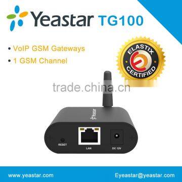 Yeastar TG100 Asterisk VoIP GSM Gateway With 1 GSM Port