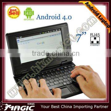 2012 hot selling 7 inch google android netbook price