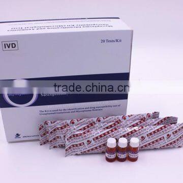 Hot sell!good quality! Ureaplasma Urealyticums and Mycoplasma Humenis ID&AST Test/Drug sensitivity