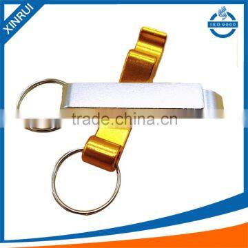 2016 Wholesale Top quality unique metal keychain custom bottle opener