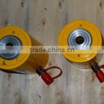 Double Acting Hydraulic Cylinder Jack with the Middle Hole