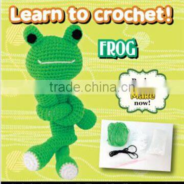 arts and craft CrochetDIY Kit frog