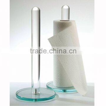 Kitchen Bathroom Acrylic Paper Towel Stand