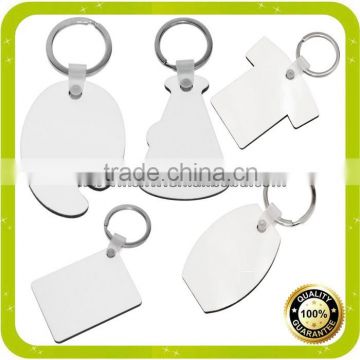 sublimation MDF Hardboard keyrings wholesales with free samples