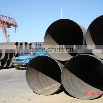 spiral welded pipe for liquid and structural usage