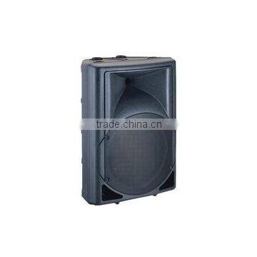 FM radio 15inch powered karaoke speaker box