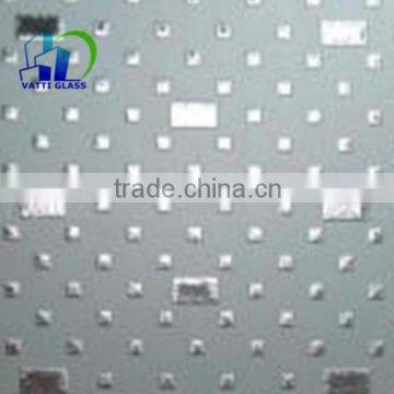 4mm acid etched glass Translucent gass frosted glass anti glare glass for home