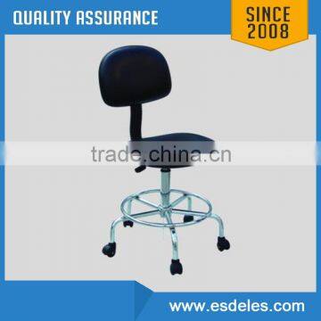 Cleanroom ESD Chair with Conductive Wheels