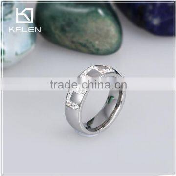 hot sale low price men fashion rhinestone ring from China guangzhou