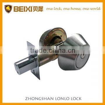 South America cheap brass one side of cylinder dead bolt lock
